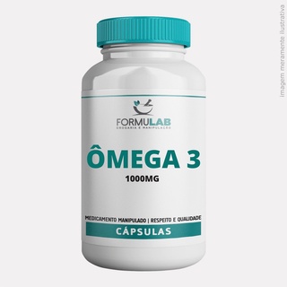 Cápsula Ômega 3 - 1000mg 120 Cápsulas