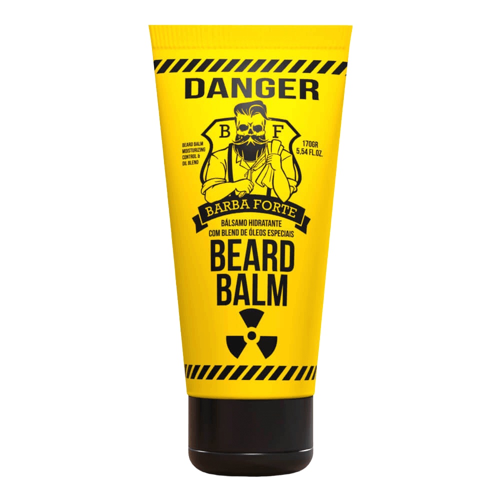 Beard Balm Bálsamo Hidratante para Barba Danger Barba Forte 170g