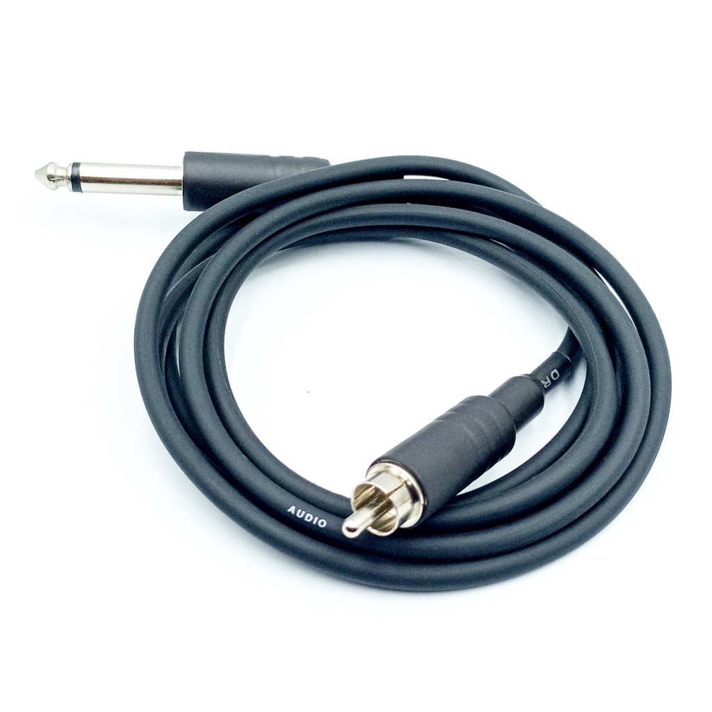 cabo clipe cord Rca para maquina de tatuagem borracha 1.6 metros  0181