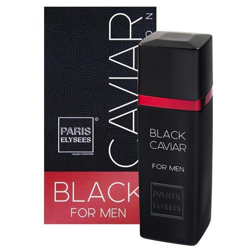 PERFUME EDT PARIS ELYSEES BLACK CAVIAR MASC 100ML Excelente Contratipo Do Famoso  Armani Code