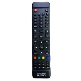 Controle Remoto Receptor Freesky triplo X-9000