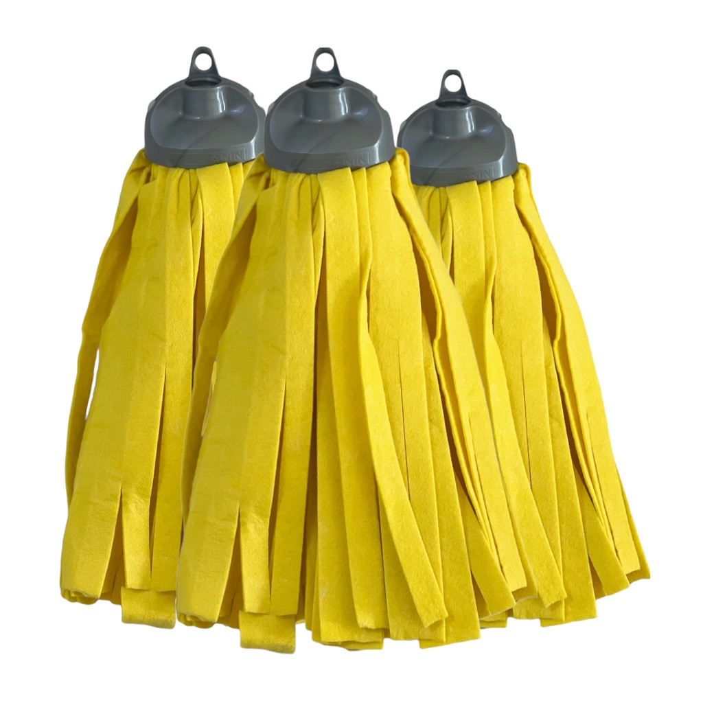 Kit C/3 Refil Mini Mop Sintético Superpro Bettanin S/cabo Limpeza Cor:Amarelo Amarelo em Oferta na Shopee