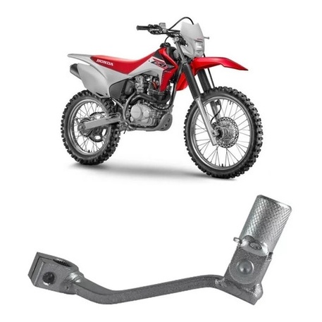 PEDAL DE CAMBIO CRF 230 PRATA RED DRAGON TWINS