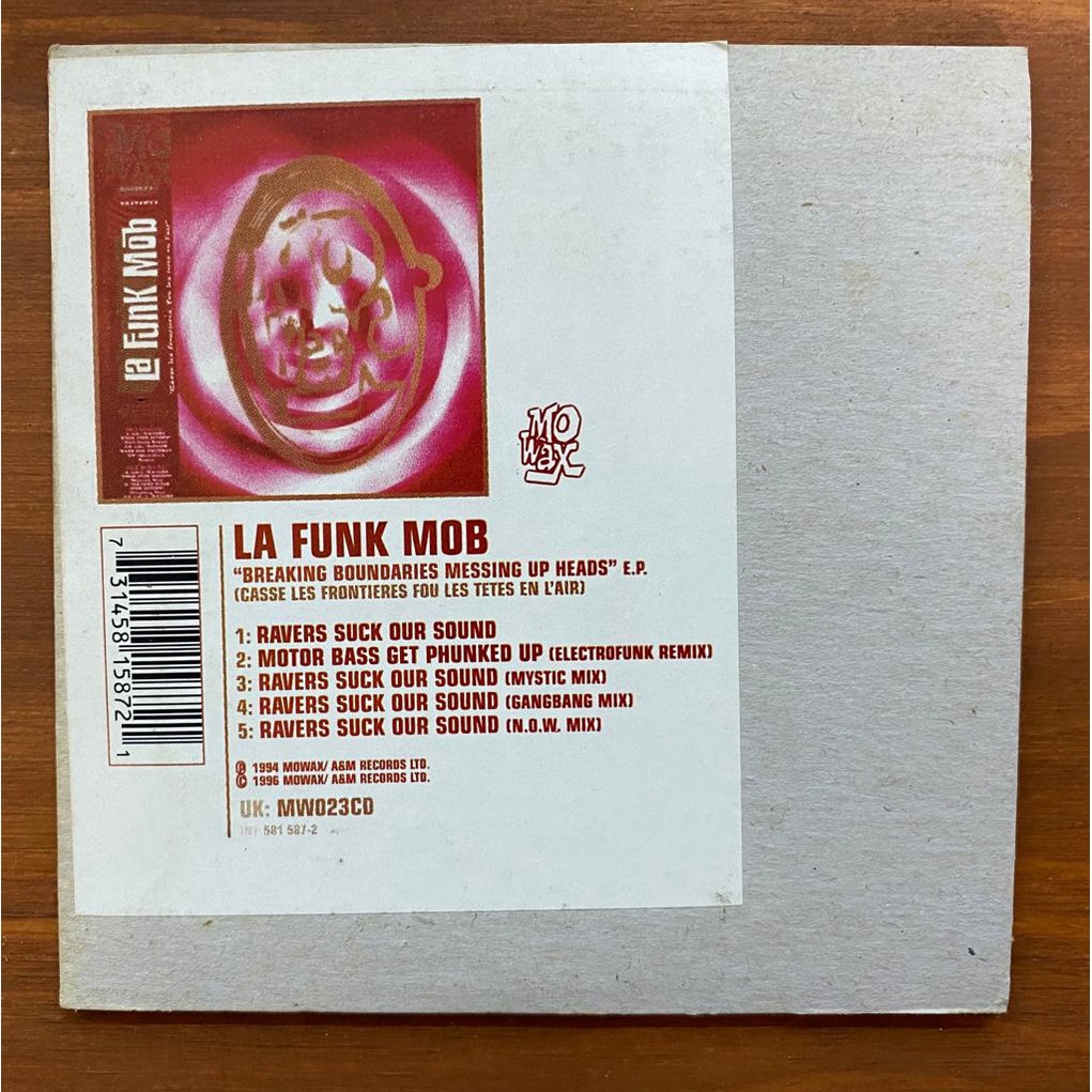 CD Single La Funk Mob - Breaking Boundaries Messing Up Heads