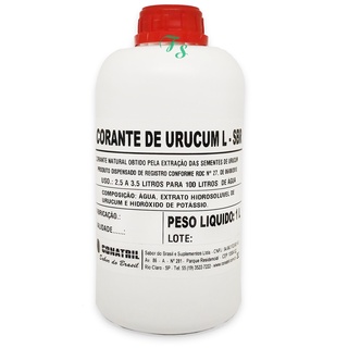 Corante De Urucum Líquido Para Carnes Embutidos E Defumados