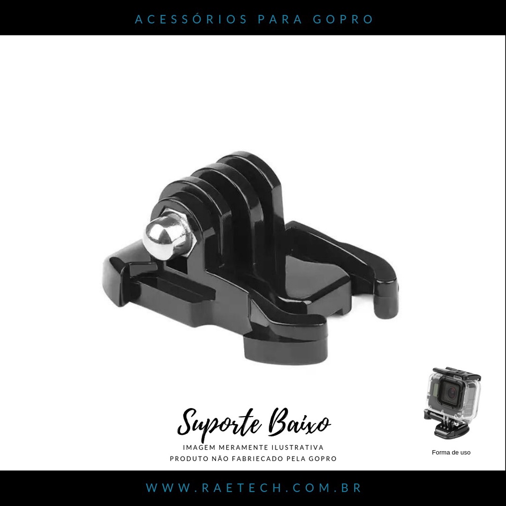 Suporte Baixo GoPro