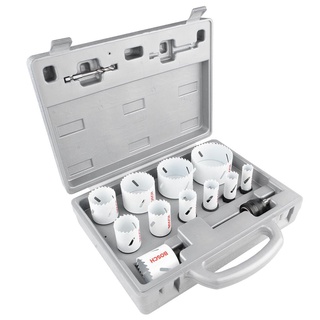 Kit Serras Copo 19 a 76mm Bosch Power Change 14 Peças Bimetal HSS em Oferta na Shopee