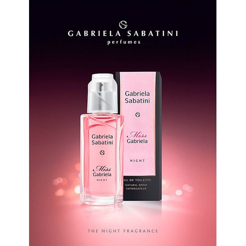 Perfume Miss Gabriela Night Gabriela Sabatini - Perfume Feminino - Eau de  Toilette - 30ml | Shopee Brasil