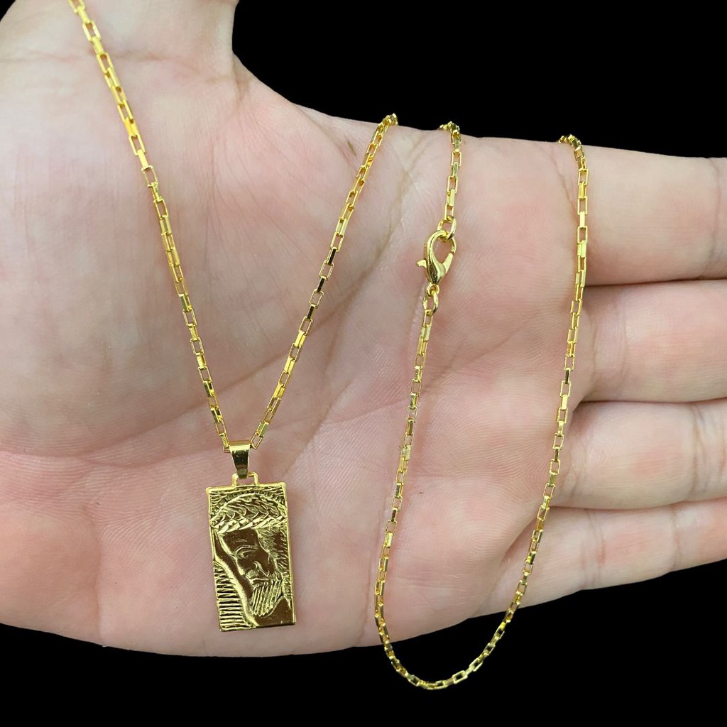 Cordão Colar Veneziana 1,5 mm Banhada a ouro 18k em Oferta na Shopee