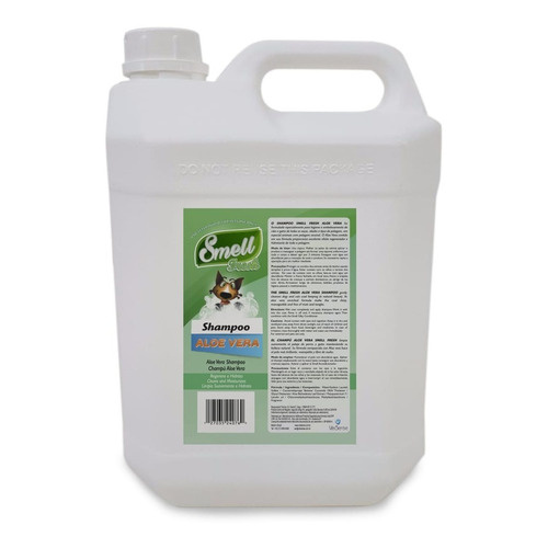 Shampoo Aloe Vera 5l Smell Fresh Cães E Gatos - Para Banho e Tosa - Pode Diluir em Oferta na Shopee