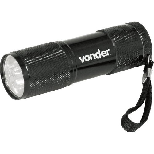 Lanterna Chaveiro Em Alumínio 9 Leds Llv 0009 - Vonder