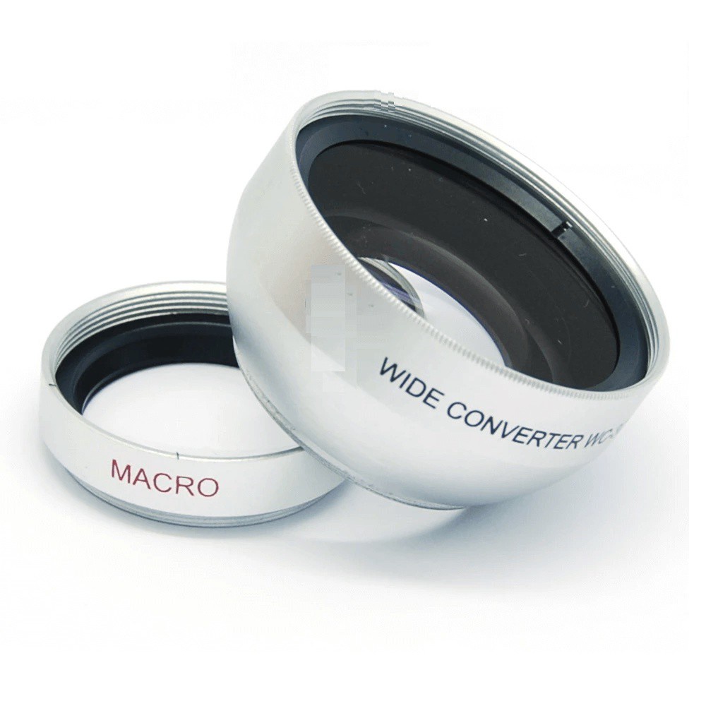 Lente de Conversão Macro e Grande Angular 58mm de 0.68x AF