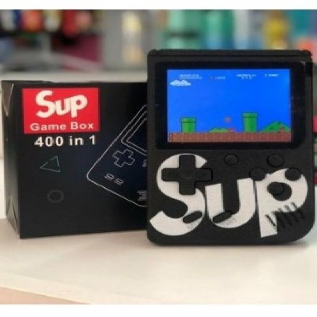 jogo portátil sup 1 jogador sup game mini game box 400 jogos - podendo jogar na tv conectando pelo cabo AV