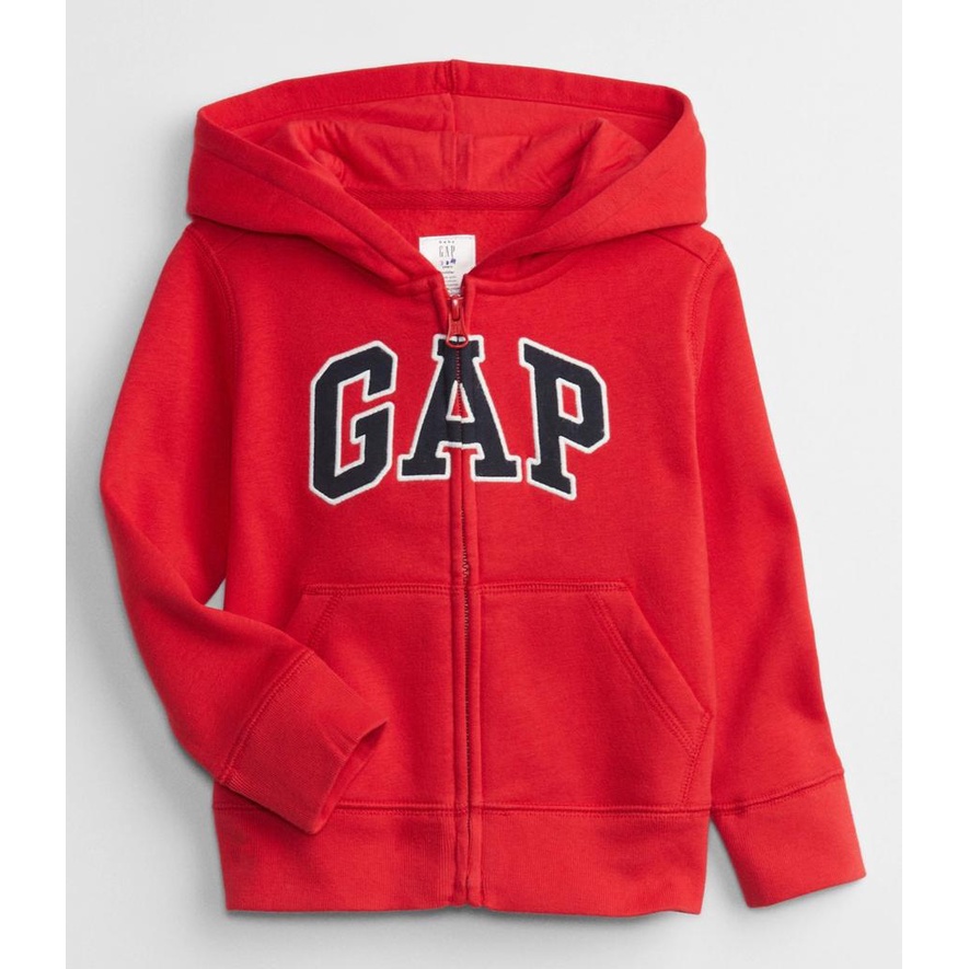 Moletom GAP Blusão Zíper Vermelho 12-18M/18-24M/2T/3T/4T/5T