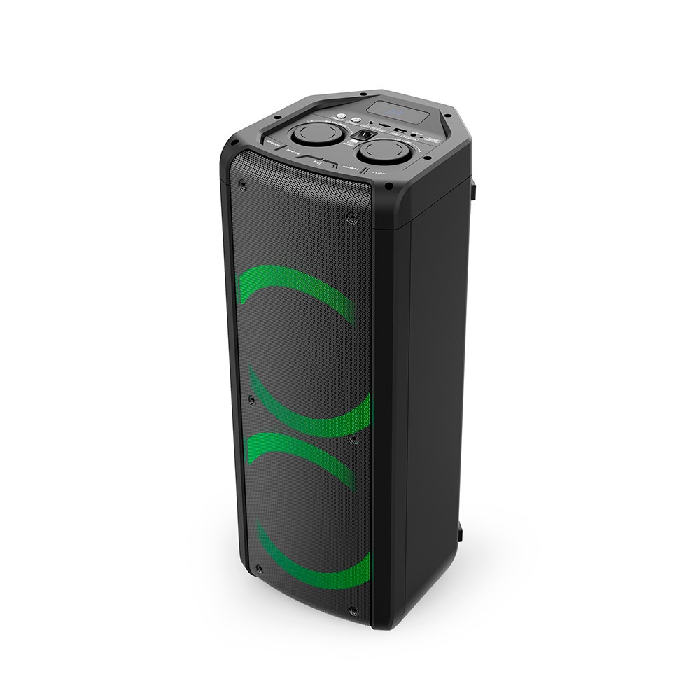 Detalhes do Caixa de Som Amplificada com Bluetooth, USB, Micro SD e 2 Woofers 600W Pulse - SP504