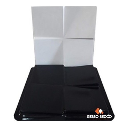 Forma e Molde Gesso 3d Cimenticia Abs 2mm 4Cunha GessoSecco