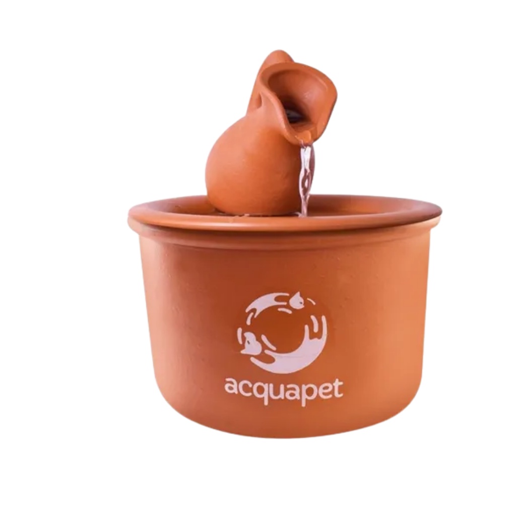 Bebedouro Acquapet Filtro De Cerâmica Cães E Gatos 2,0 L