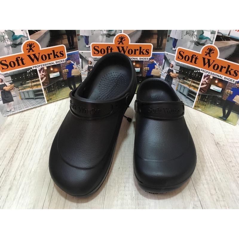 Sapato Tênis Calçado Profissional Babuche Soft Works BB60 ideal para Hospital/Clínica/Limpeza