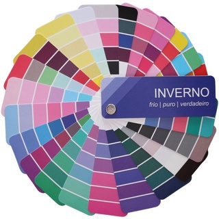 Cartela Paleta de Cores - Mini - Coloração Pessoal