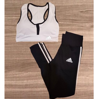 Conjunto adidas best sale feminino para academia