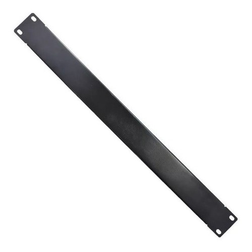 Tampa Cega 1u Preto Para Rack Mini Rack  19   Kit com 02 Unidades Peças