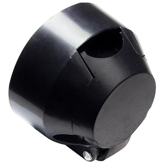 Tomada PRETA Para Engate Carro Eletrica 6 Polos Femea 1*linha