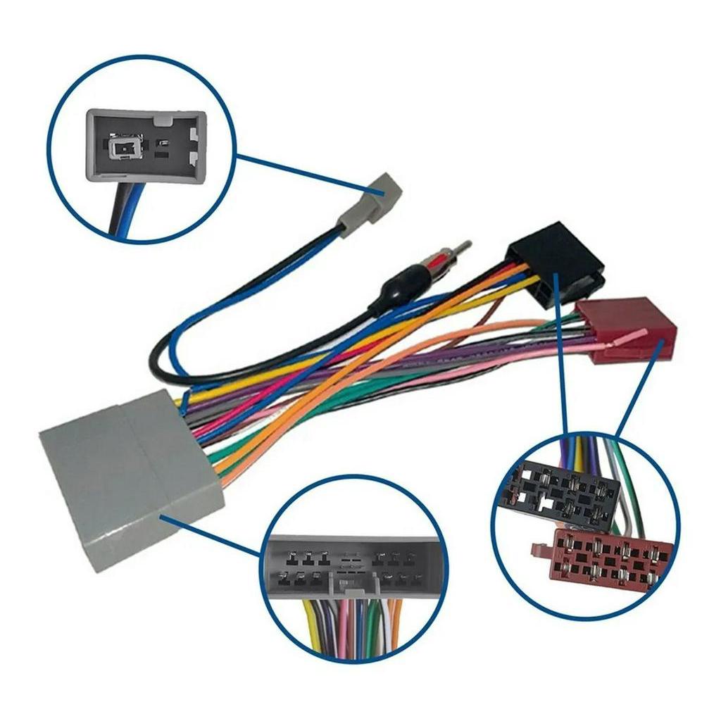 Chicote Ligação Som Multimídia Pioneer New Civic 2007 A 2011 em Oferta na Shopee