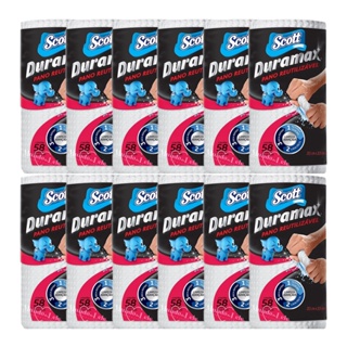 Kit C/12 Pano Reutilizável Scott Duramax Branco em Oferta na Shopee