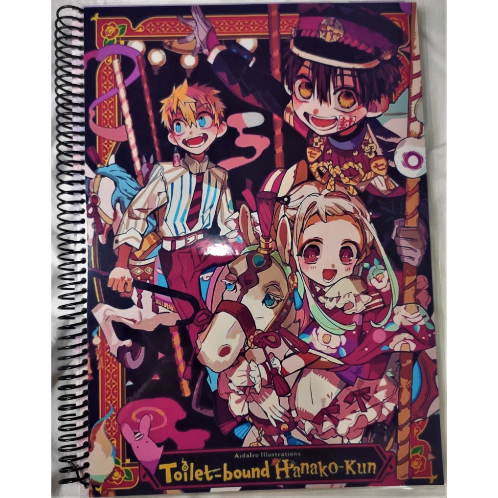 Caderno Universitario Personalizavel do Anime Hanaku Kun em Oferta na Shopee