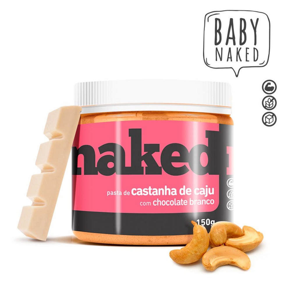 Pastas De Castanha De Caju G Naked Nuts Shopee Brasil