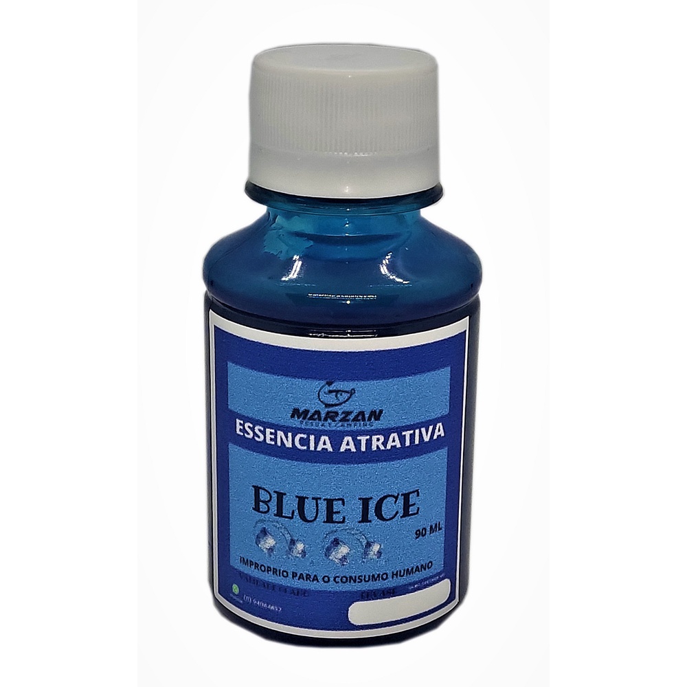 Essência Atrativa para Pesca Blue Ice - Marzan+2 furadinha marzan blue ice