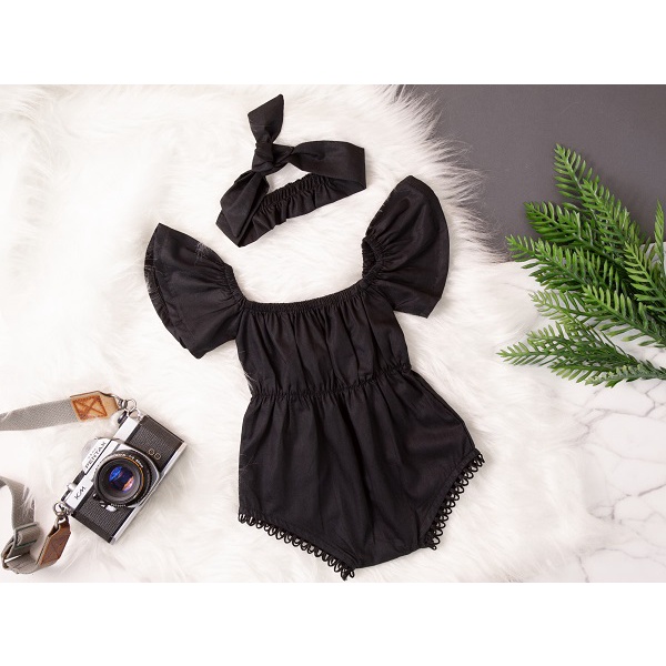 Body bebe menina preto pretinho ciganinha ombro a ombro roupa infantil macacão macaquinho romper