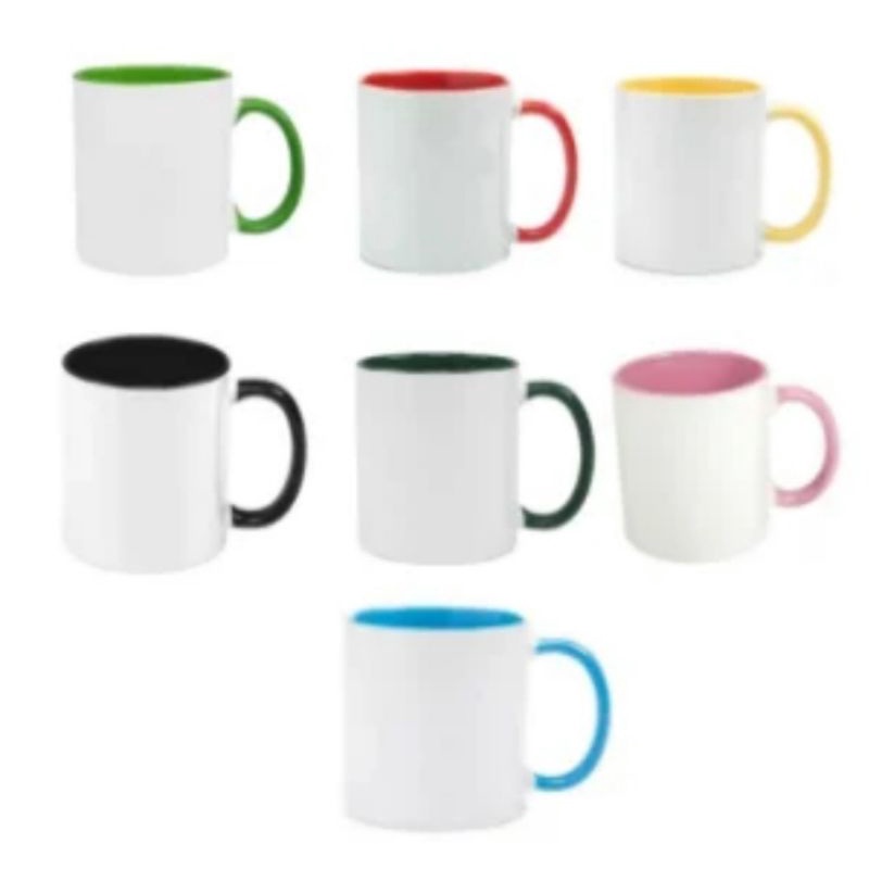 Canecas Coloridas Personalizadas Polimero Plastico Resistente