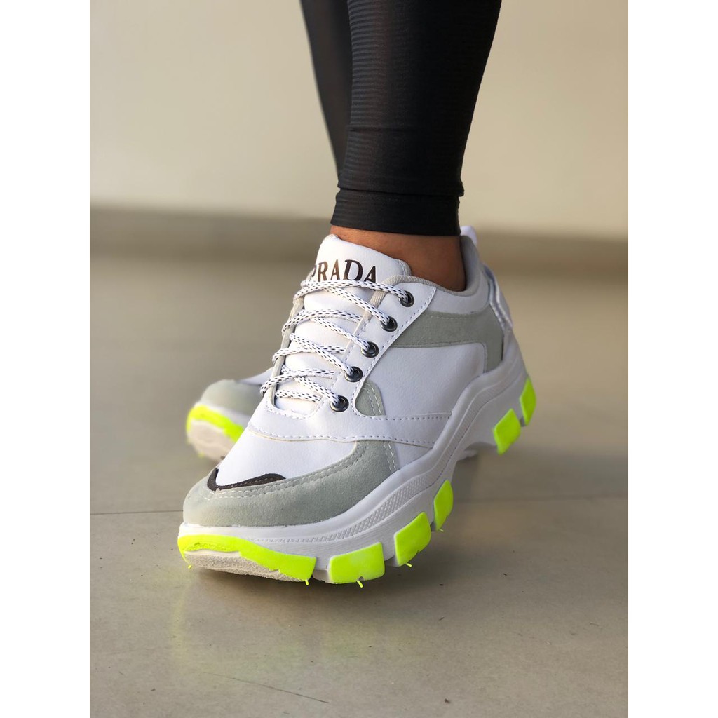 tenis prada block chunky
