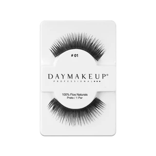Cílios Postiços #01 - Human Hair - Daymakeup