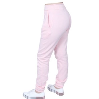 Calça Moletom Casual Feminina Swag Lisa Jogger Rosa em Oferta na Shopee