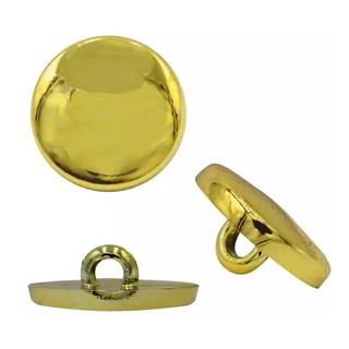 Botão Reto Dourado