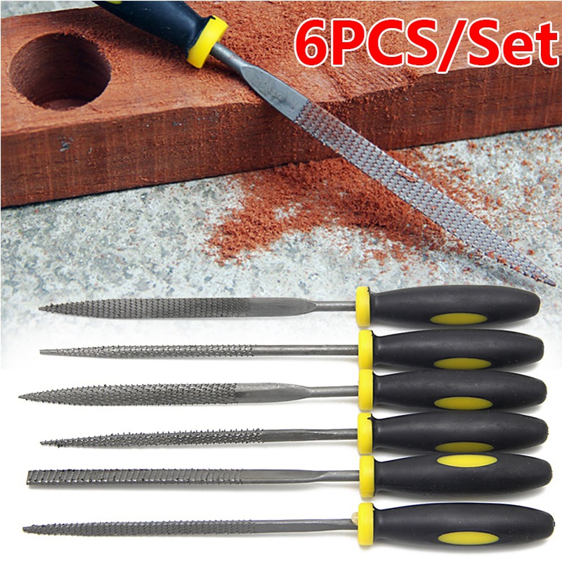 6 Peça Conjunto De Ferramentas Para Lixas De Madeira/Escultura Em DIY/Ferramenta De Lixa