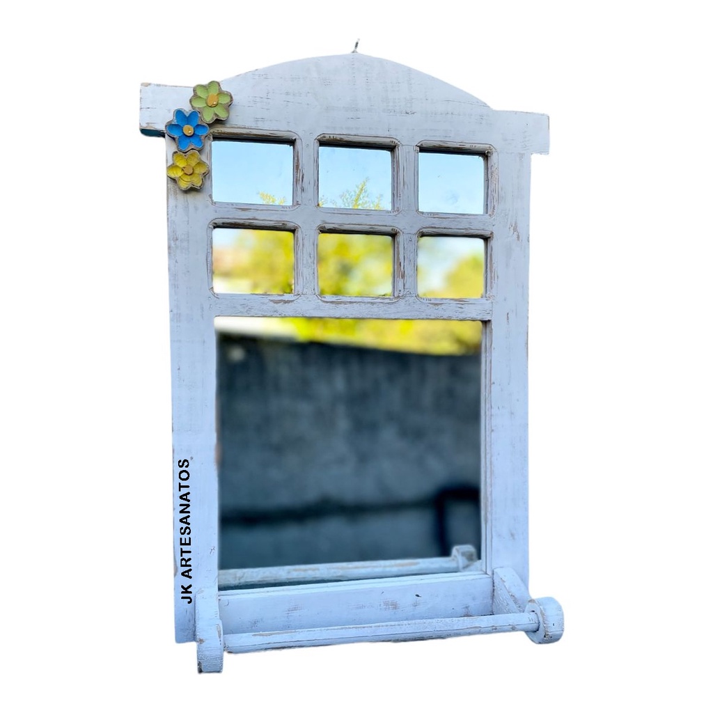 Moldura Com Porta Toalha De Madeira Decorativa Com Espelho, lavabo, para banheiro, área gourmet, fazenda, sítio, sala, corredor, chácara, pátina, espelho, moldura madeira, envio imediato, guilhotina