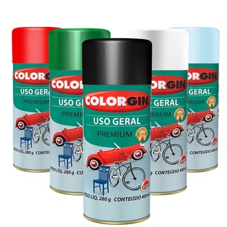 Colorgin Spray Uso Geral 400ml - Escolha A Sua Cor!
