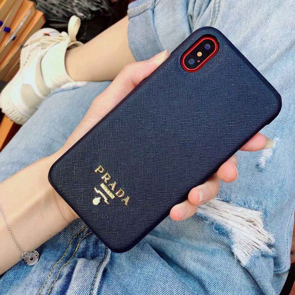 Capinha De Celular PRADA Para iPhone 13 12 11 Pro xs max XR X i8 i7 6s Plus