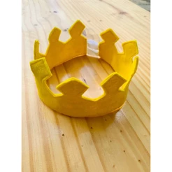 Coroa Pequeno Príncipe Fantasia Mesversario Festa Bebê Principe Personagem