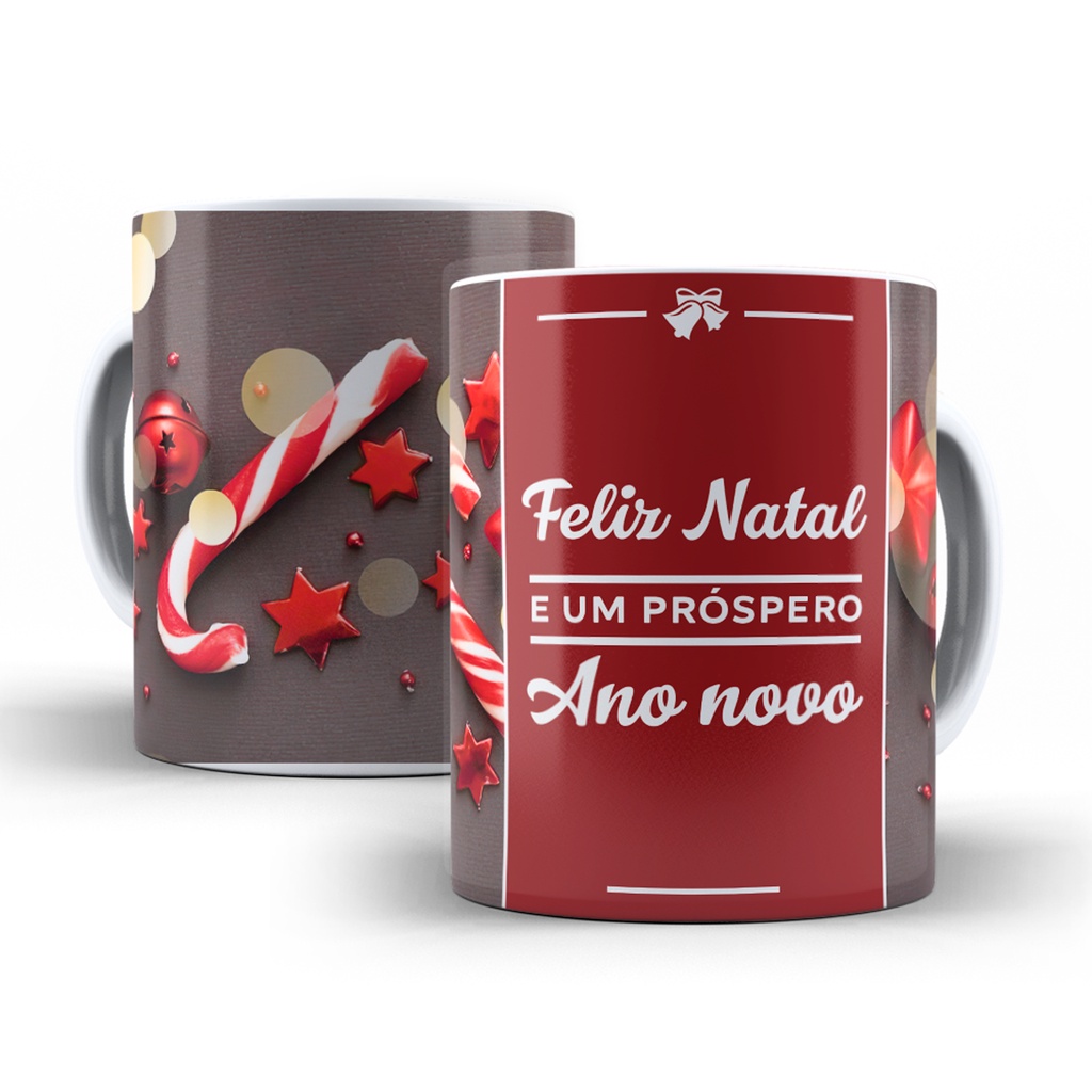 Caneca Personalizada de Porcelana - Feliz Natal e um Próspero Ano Novo -  Vários Temas - Presente/Decoração/Lembrancinha - Pronta Entrega - Envio  Imediato - Promoção! | Shopee Brasil