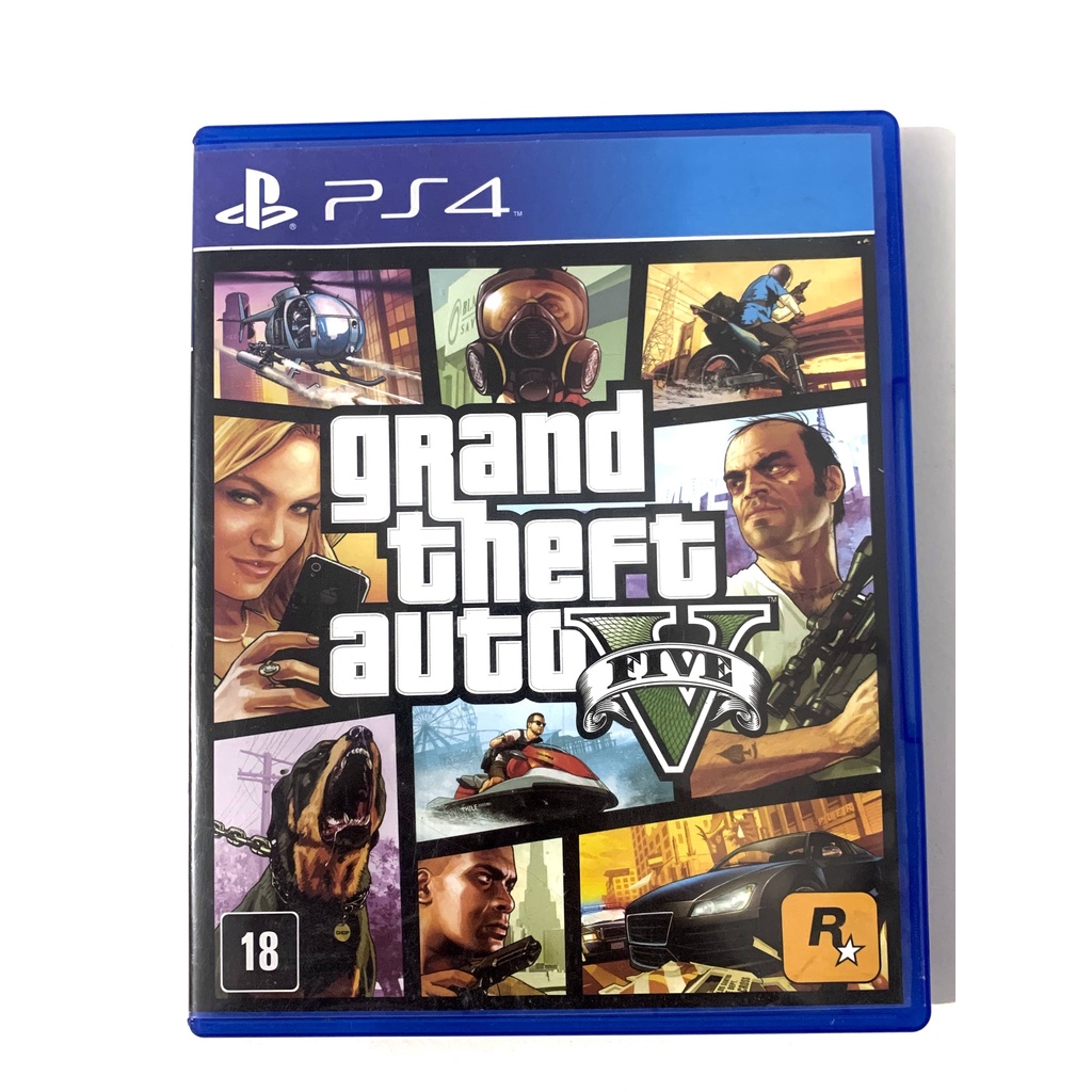 Grand Theft Auto V Standard Edition Rockstar Games PS4 Físico