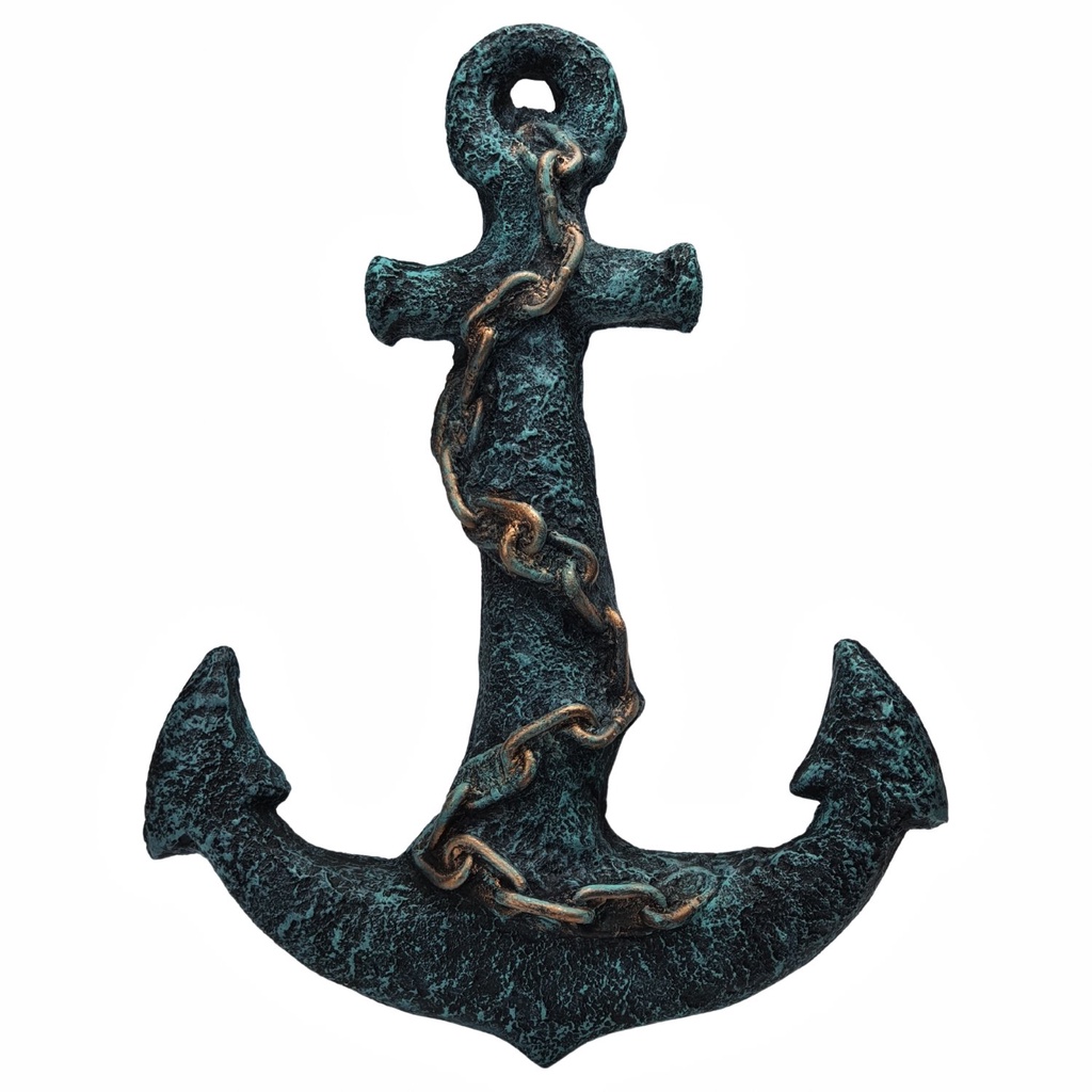 Âncora Navio Rustica Decoração Nautica Parede  P Enfeite Decorativo