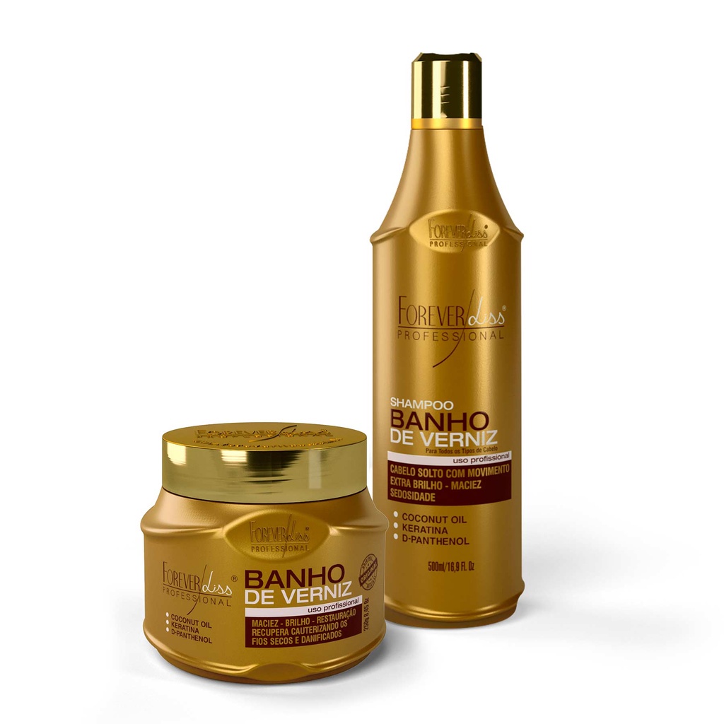 Kit Banho de Verniz Forever Liss - Beauty