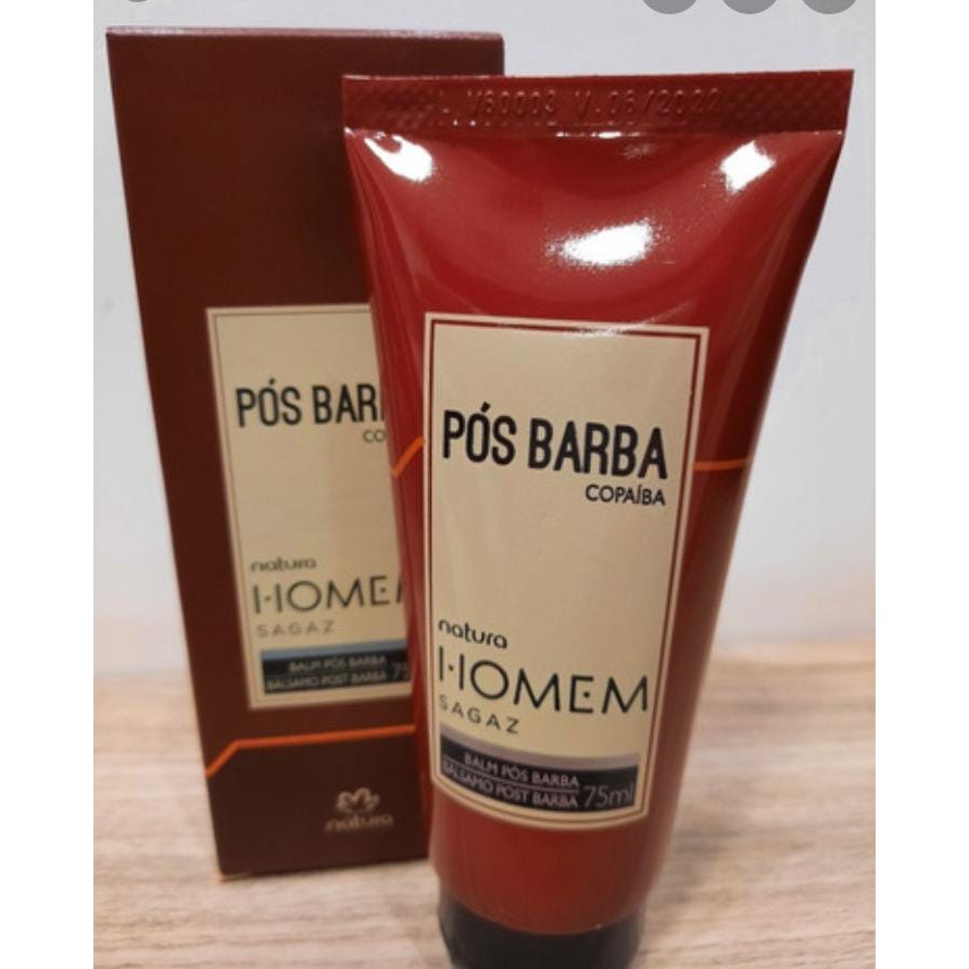 Balm pòs barba natura homem sagaz 75ml val 06/22 | BeeCost