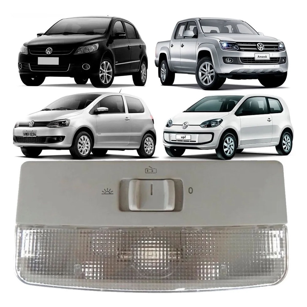 Lanterna Luz Teto Gol Voyage Saveiro G5 G6 Fox Spacefox Crossfox Up! Amarok Polo Bora
