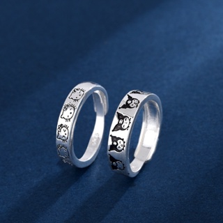 Novo Anel Emoji Fofo Casal Protagonista Anime Masculino E Feminino De Desenho Animado Ajustável Para Envio De Namorada em Oferta na Shopee