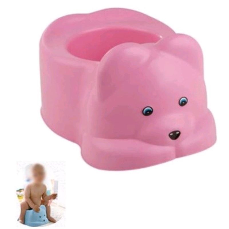 Troninho Privadinha Assento Pinico Infantil Rosa Bebe Azul Adoleta